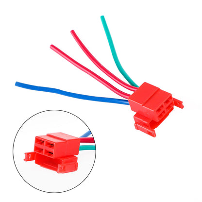 Starter Relay Solenoid Connector for Arctic Cat XC450, Kawasaki KLR650 (2008-2023)