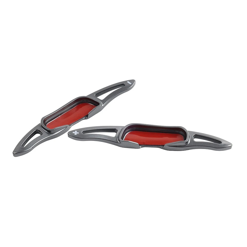 Gray Steering Wheel Shifter Paddle Extensions for Mazda 3 6 CX-3 CX-4 CX-5 MX-5 (2014-2023)