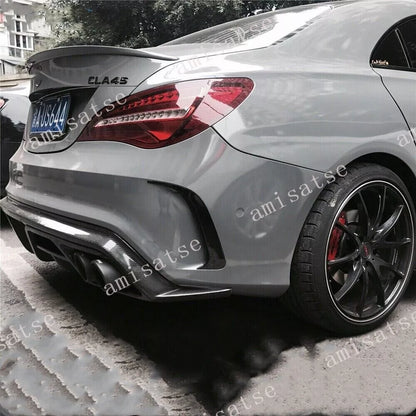 Rear Canard Air Vent Spoiler Trim for Mercedes Benz W117 CLA250/200/45 (2013-2019)