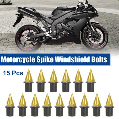M5 Screws / Pack of 15 / Motorcycle Fairing Bolts Screws Nuts for Motorcycle