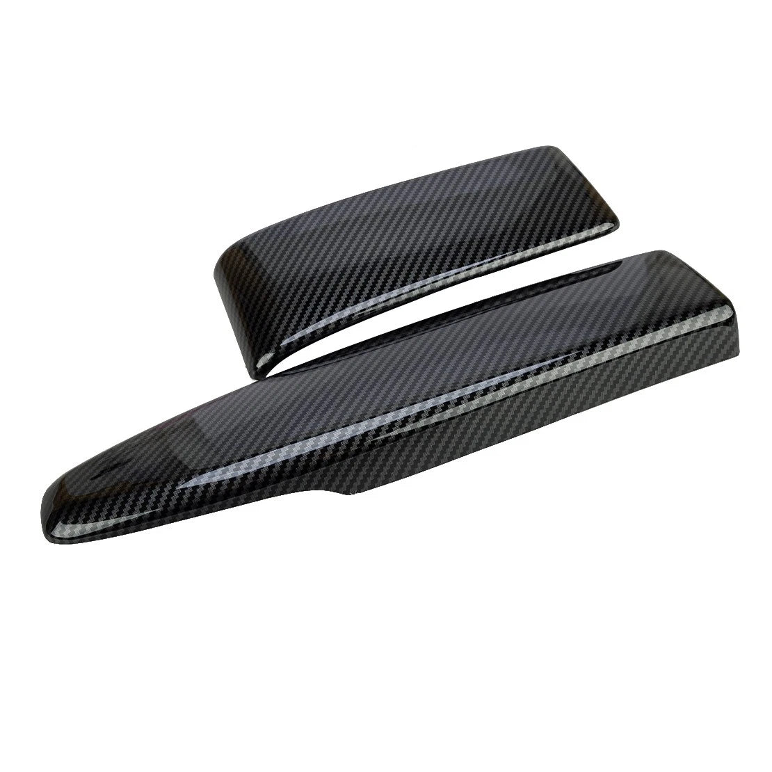 2 x Center Armrest Box Panel Covers for Mercedes W204 W212 X204 (2007-2015)