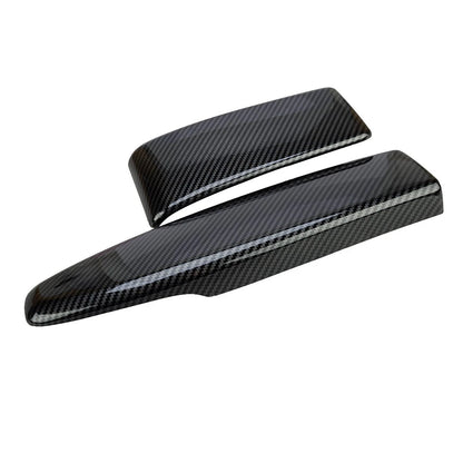 2 x Center Armrest Box Panel Covers for Mercedes W204 W212 X204 (2007-2015)