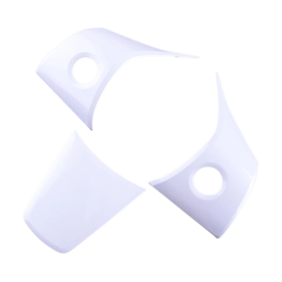 3 x Steering Wheel Button Cover Trim for Tesla Model 3 (2017-2021)
