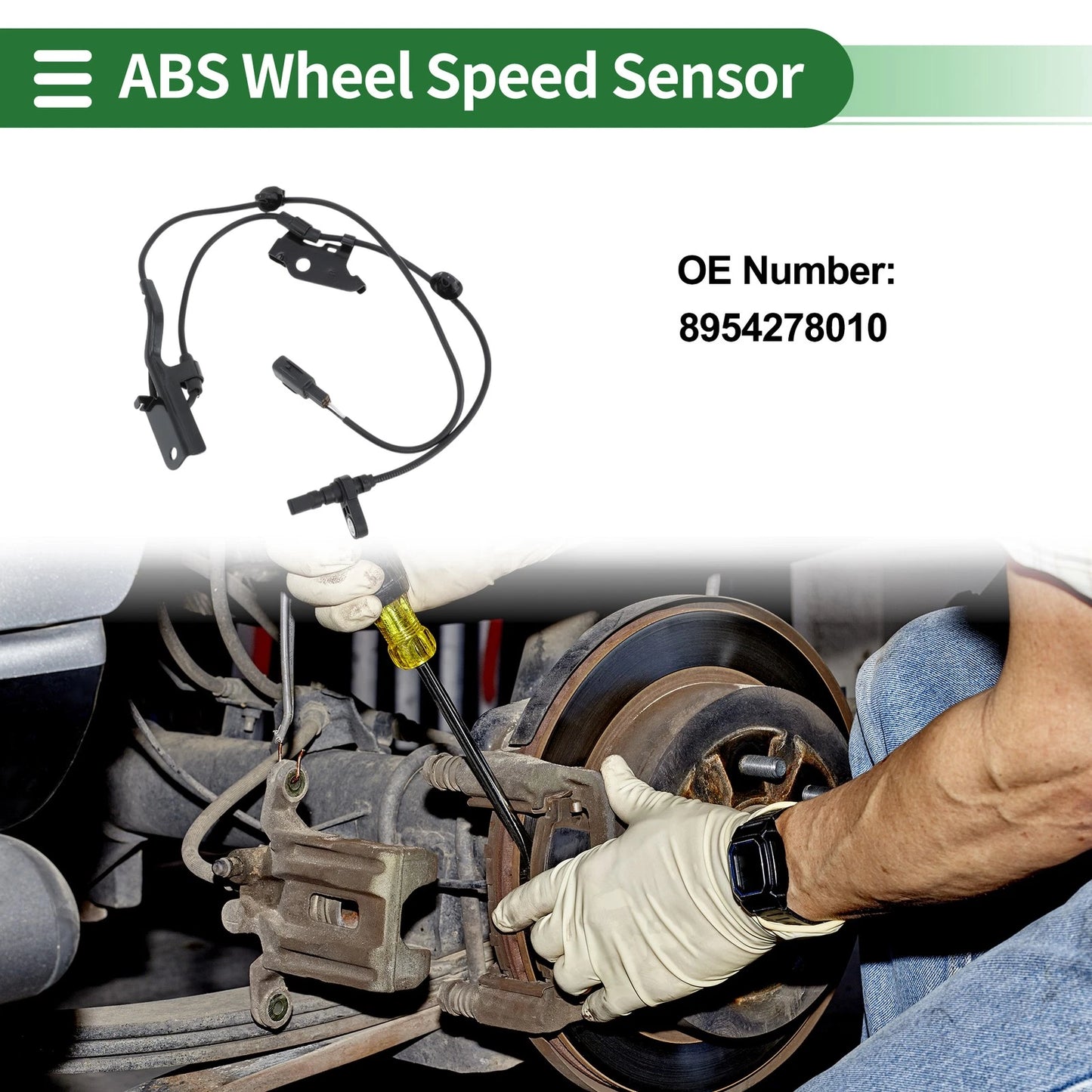 ABS Wheel Speed Sensor for Lexus NX300H (2015-2020) 1 Pcs