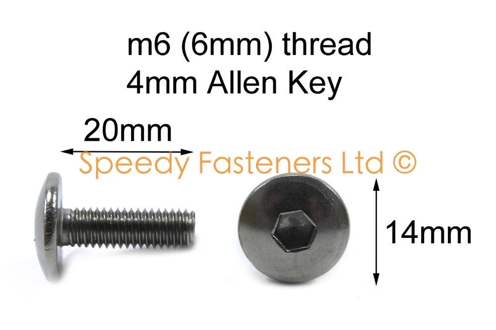 Stainless Fairing & Screen Bolts for Suzuki GSXR 750 (1985–1987)