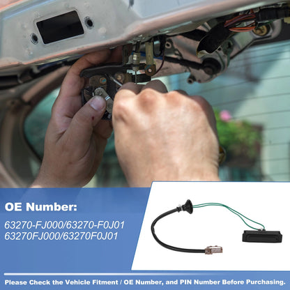 Tailgate Trunk Release Switch for Subaru Impreza (2012-2016)