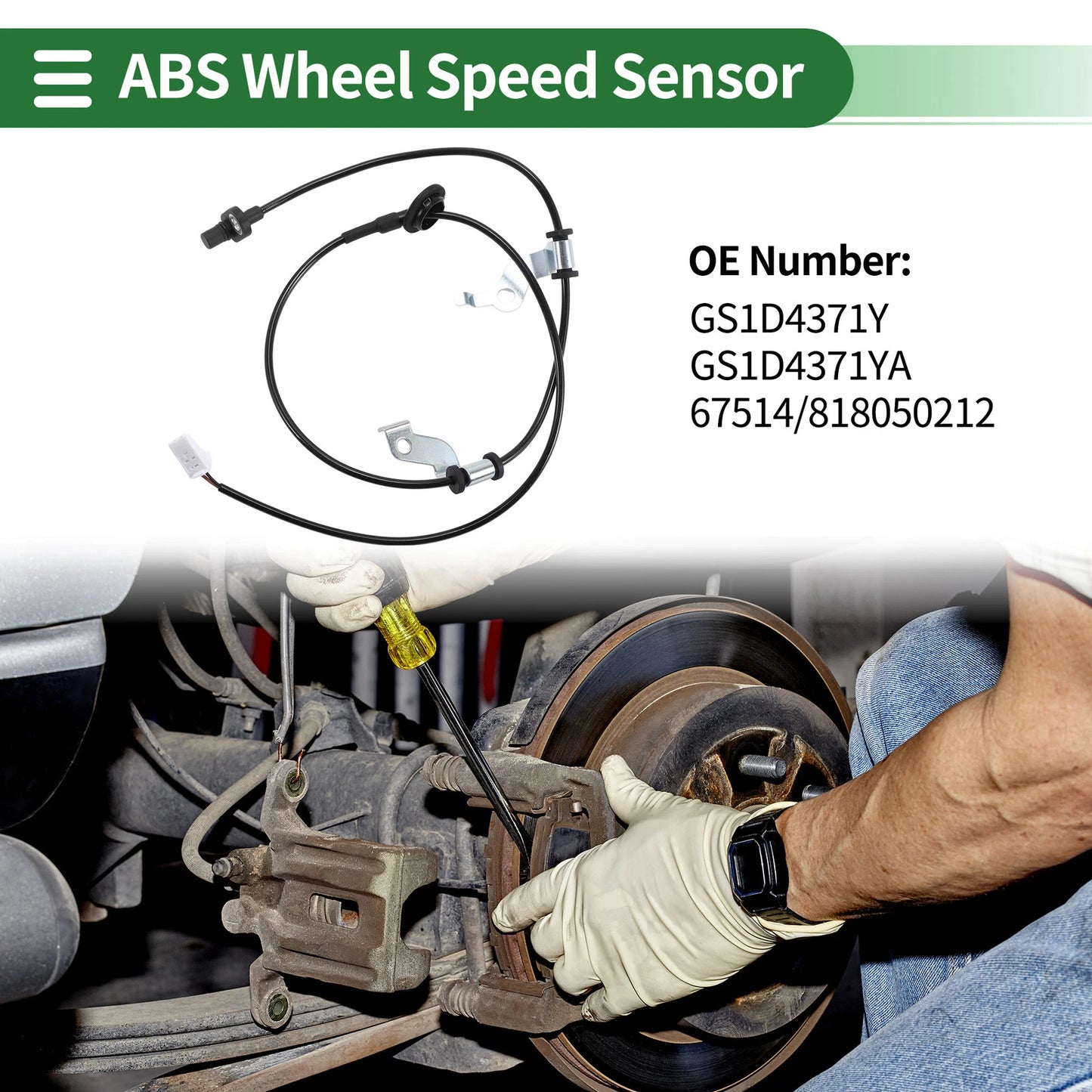 ABS Wheel Speed Sensor for Mazda 6 (2008-2011)