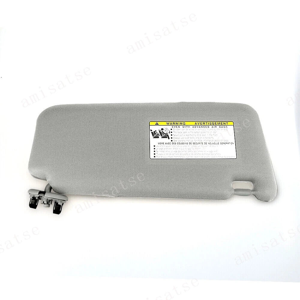 2 x Sun Visors for 2007-2011 Toyota Camry (2007-2011) GRAY
