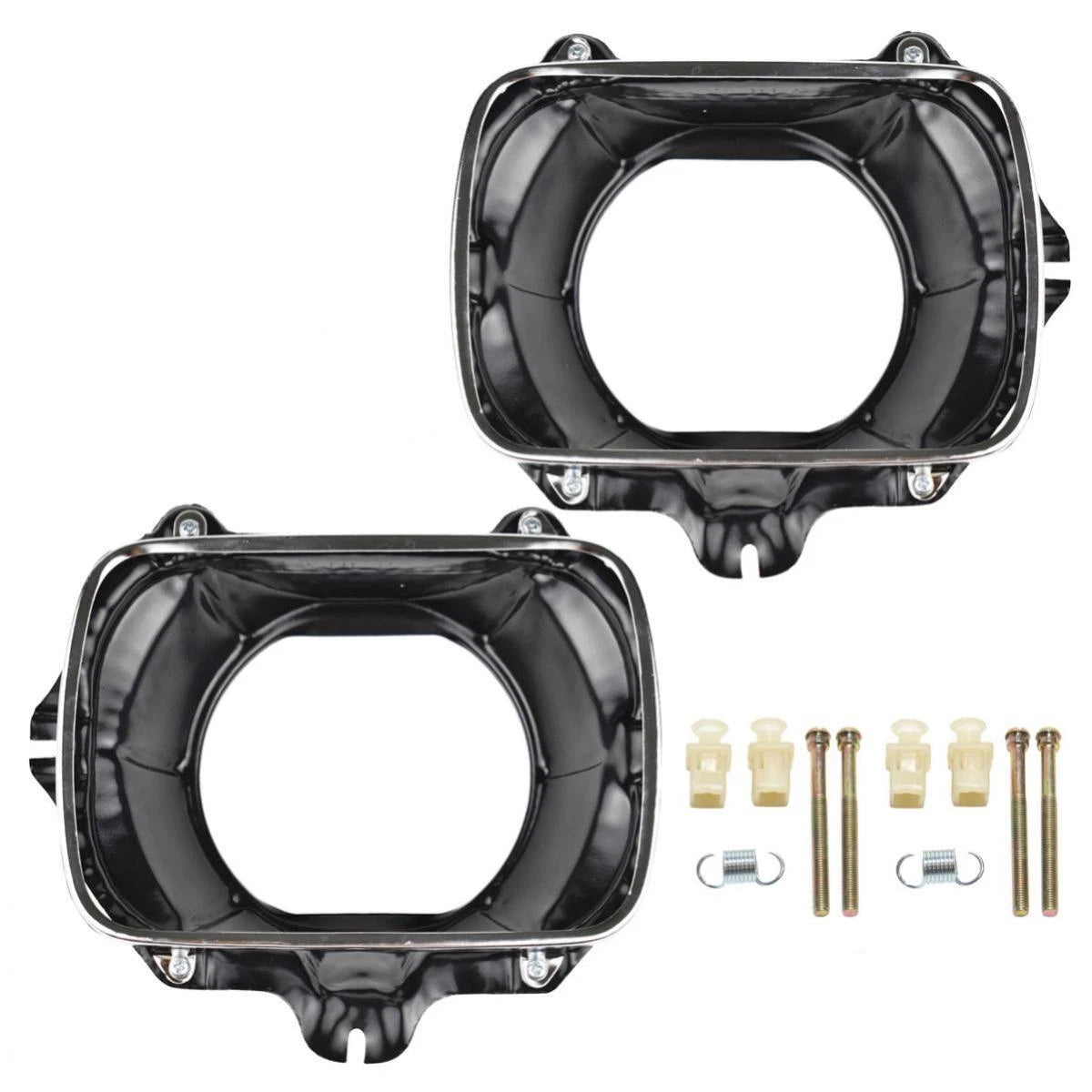 Head Lights Bucket Plate Trim Fits 1989-1995 Toyota Hilux MK3 LN YN Ute Truck