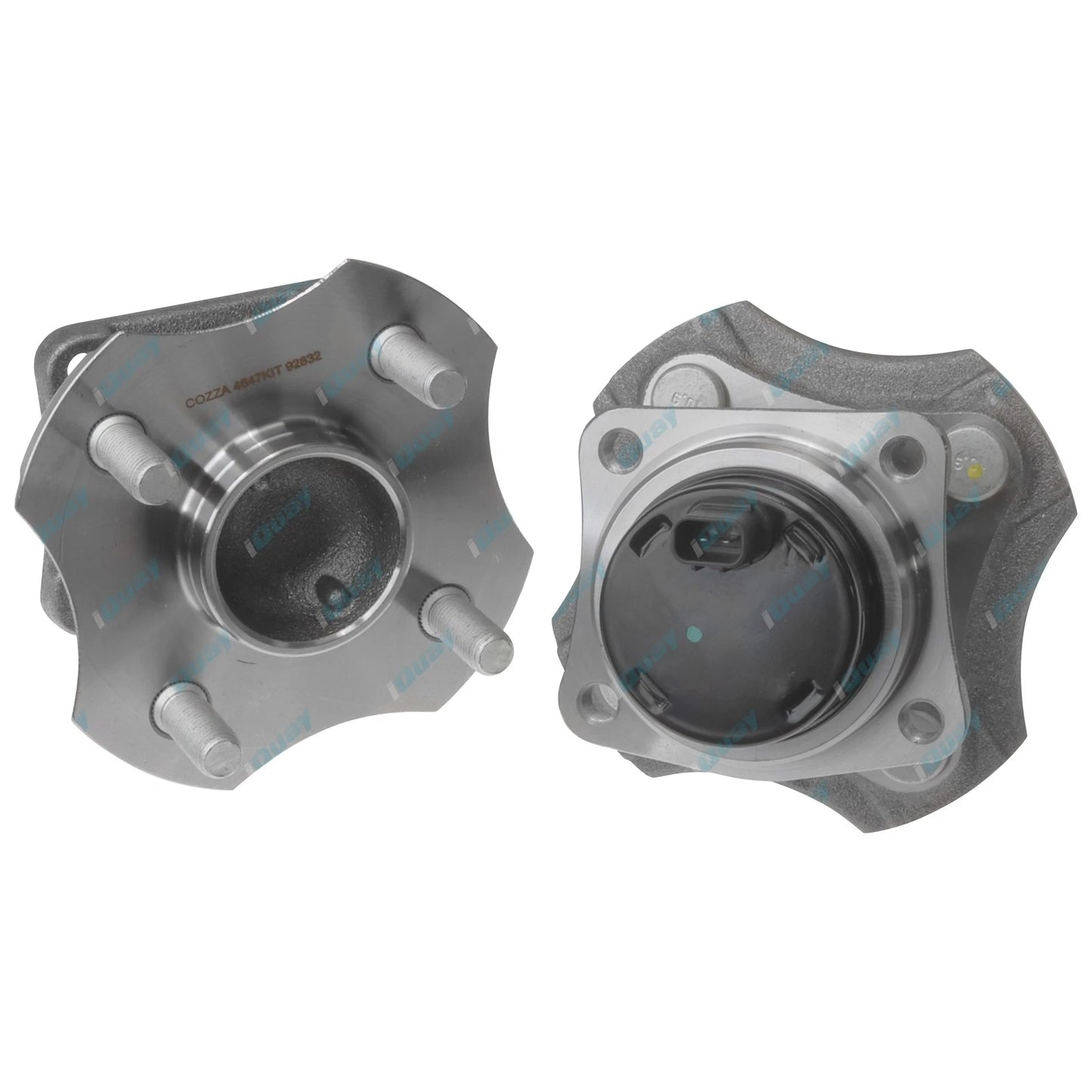 2 x Rear Hub Wheel Bearing Kits for Toyota Corolla ZZE122R with ABS 2001~2007