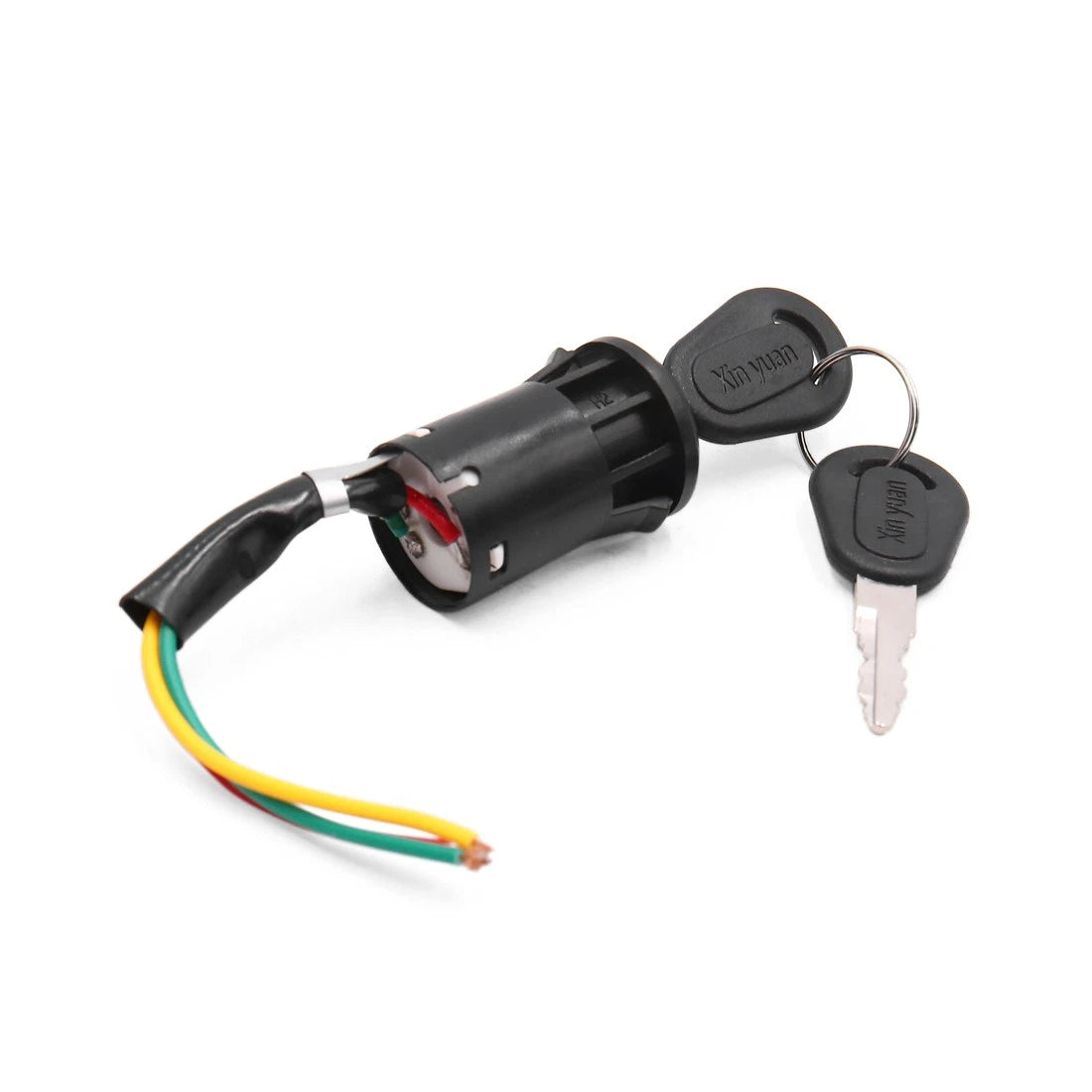 Ignition Switch Lock 3-Wire for Motorcycle Scooter - 2 x Keys