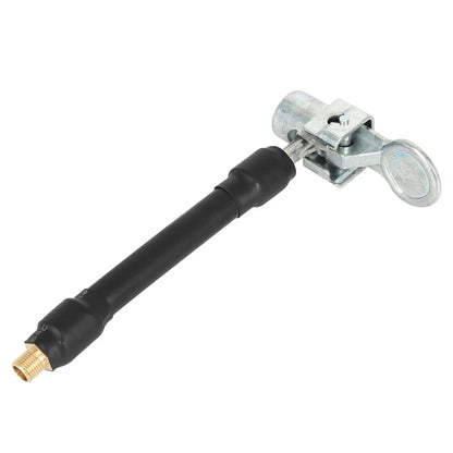 10cm 3.94'' Tyre Inflator Pump Hose with Locking Air Chuck for Car Motorcycle