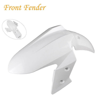 Front Mudguard Fender for KAWASAKI ZX 300R (2013) Unpainted White