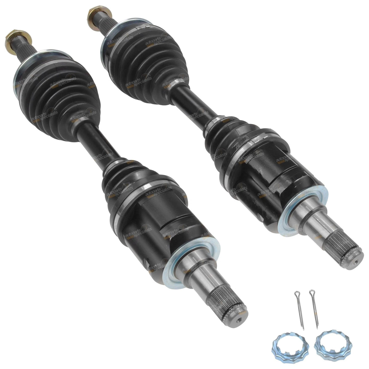 2 x CV Joints + Axle Shaft for Hilux 4x4 (2005–2016)