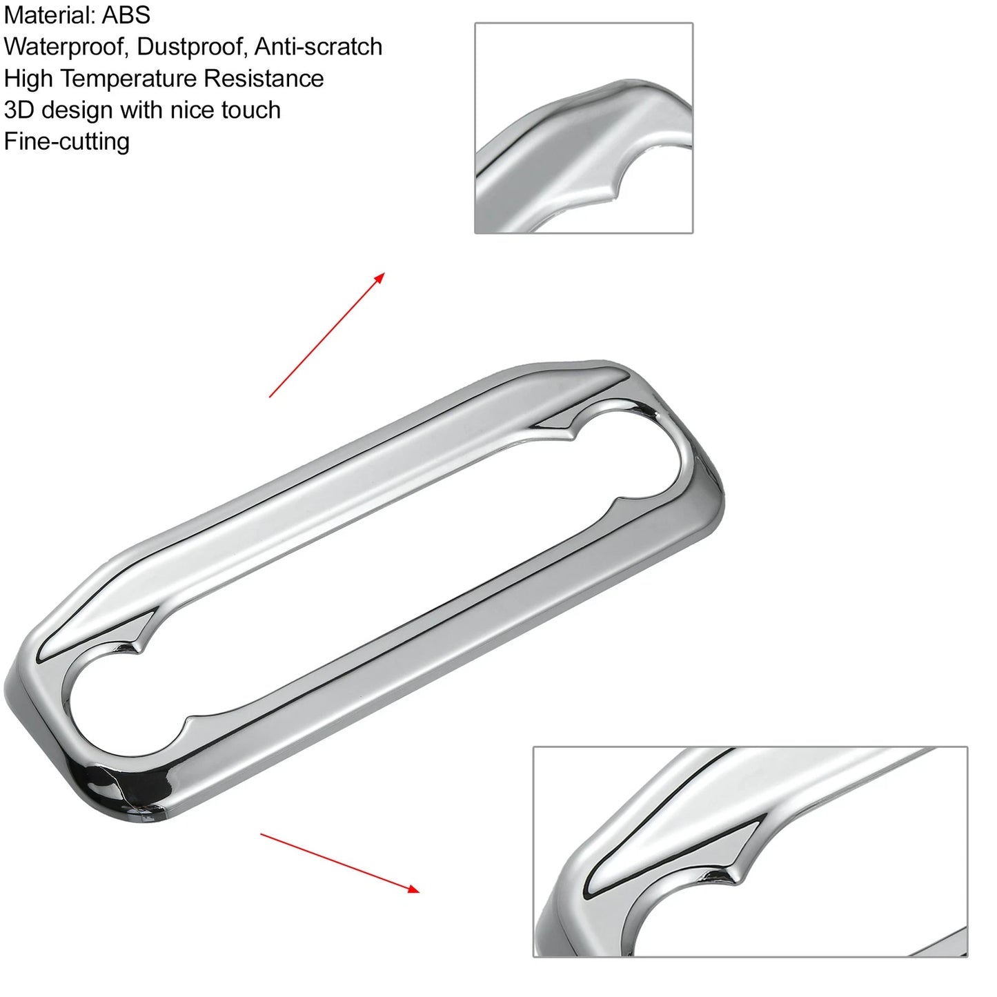 Center Console Button Frame Trim Cover for Ford