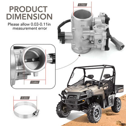 Throttle Body for Polaris Ranger 800/Crew 800/XP 800 (2010)
