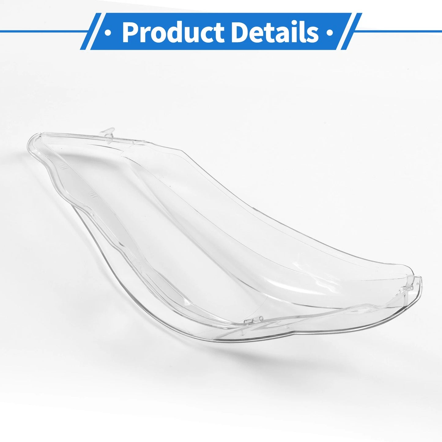1x Front Right Headlight Lens Cover for BMW 5 Series E60