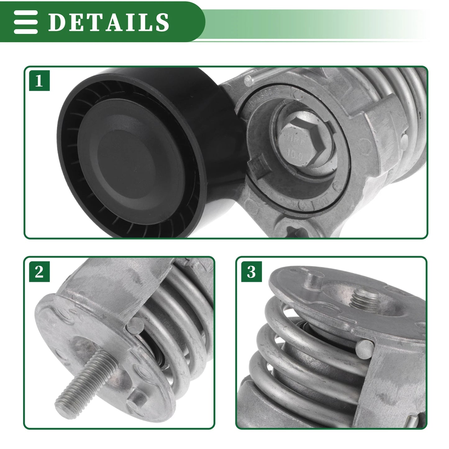 Engine Belt Tensioner Pulley Assembly for Chevrolet Nubira Saloon