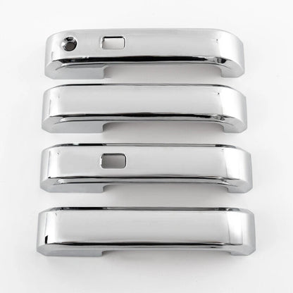 4 x Chrome Door Handle Covers for 2015-2020 Ford F150 F-150 (with Smartkey Hole)