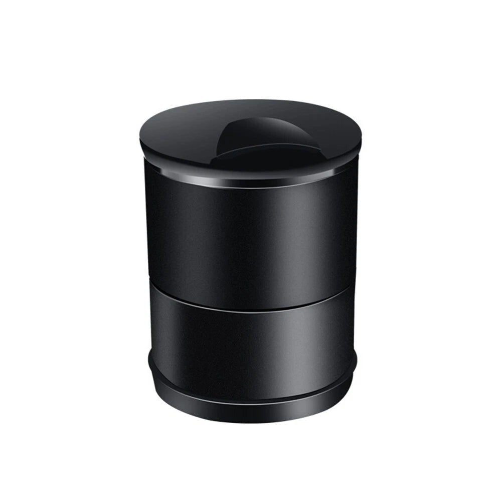 Garbage Coin Storage Cup Ash Tray for Black Car Space-Saving Design