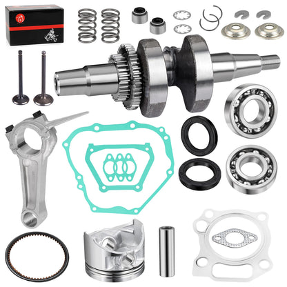Crankshaft Connecting Rod Piston W Valve for YAMAHA Golf Cart G11/G16/G20
