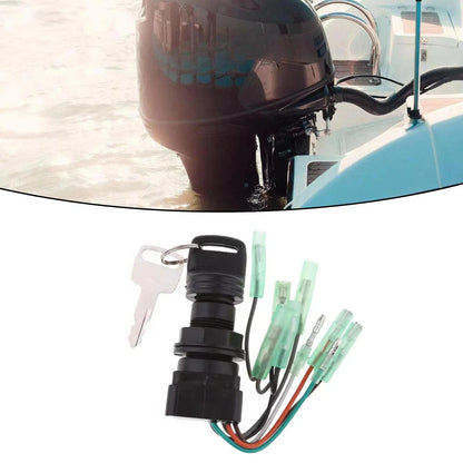 Ignition Key Switch Assembly for Suzuki Outboard Models 37110-92E01/99E01