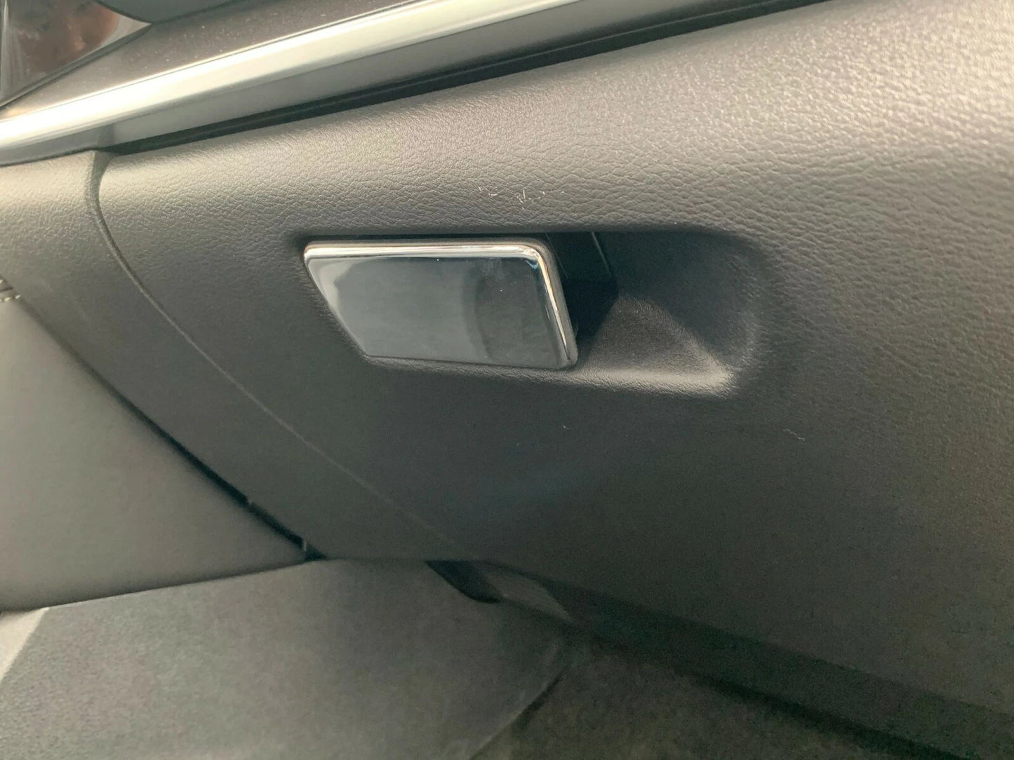 Front Storage Box Door Handle Glossy Cover Trim for Nissan Rogue (2021-2023)