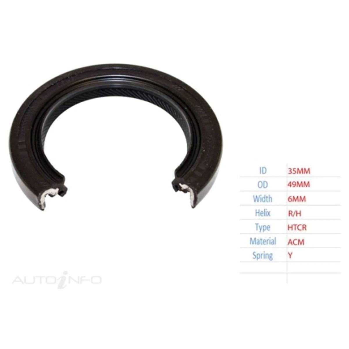 Front Crankshaft Oil Seal for Toyota Sera EXY10 (1990–1995)