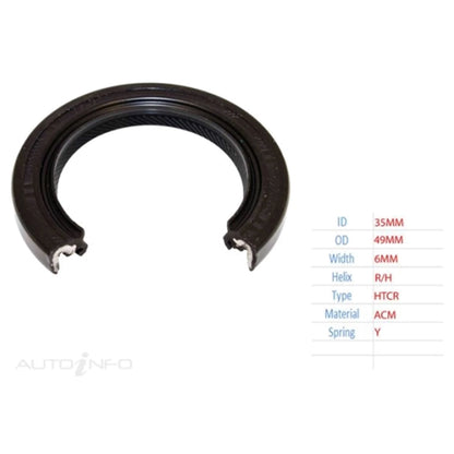 Front Crankshaft Oil Seal for Toyota Sera EXY10 (1990–1995)