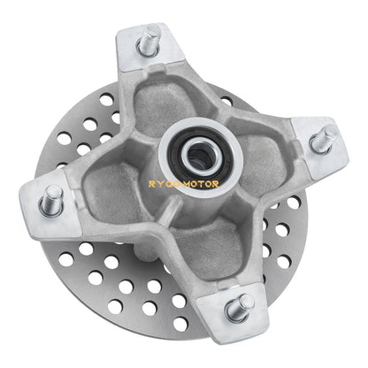 Front Wheel Hub & Brake Disc Rotor for Yamaha Raptor 660R 700 700R YFZ450