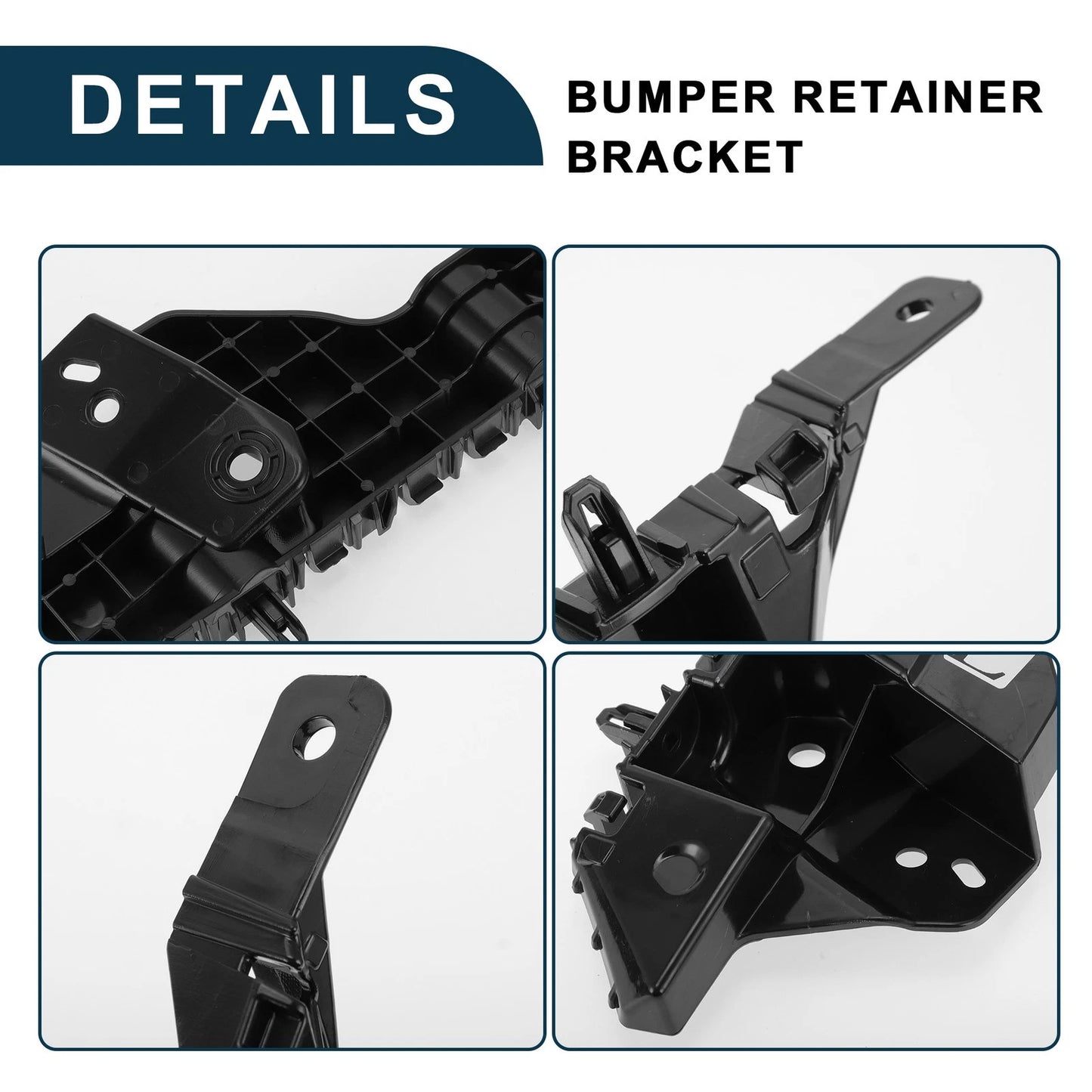 Left Front Bumper Retainer Bracket for Chevy Trax (2017-2022)