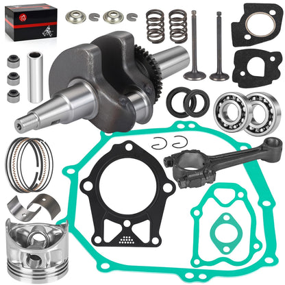 Crankshaft Rod Piston Valve Yamaha Golf Cart G2/G5/G8/G9/G11 (1990-2010)