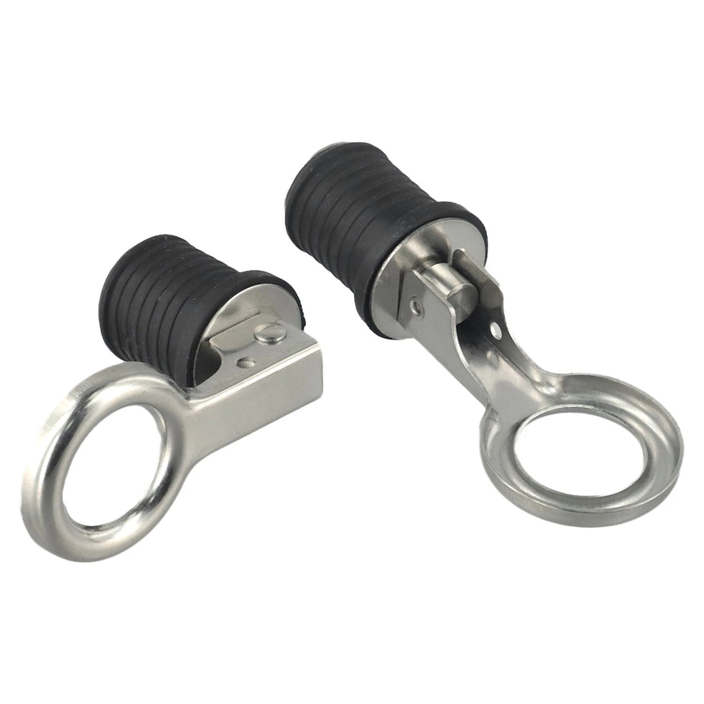 Drain / 1 Inch / Stainless Steel and Rubber for Boats and Livewells
