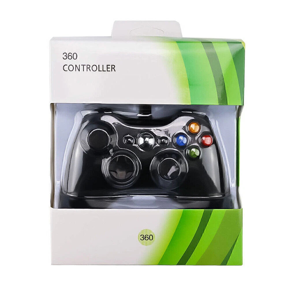 Wired Game Controller for Microsoft Xbox 360 & PC Games (2005-2013)