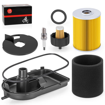Air Box Cover & Air Fuel Filter for Yamaha G2 G8 G9 G11 Golf Cart (1985–1995)