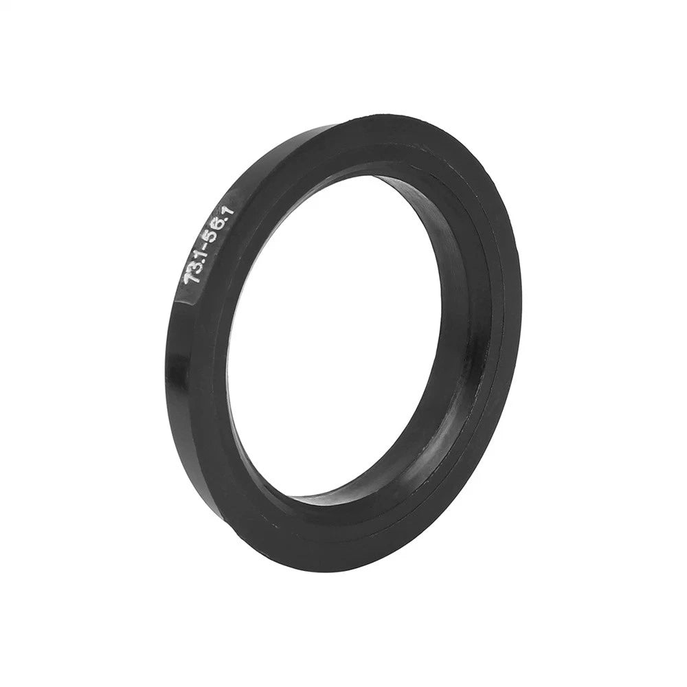 4x Plastic 73.1mm to 56.1mm Hub Centric Rings for Car Wheel Spacer