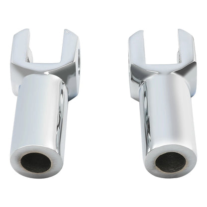 Passenger Foot Peg Support Mount Holder Clevis Kit for Harley Softail (2000-2006)