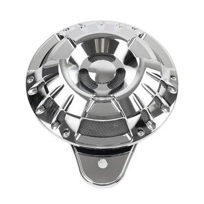 110dB Horn Speaker Cover Chrome for Harley Touring Glide Big Twin (1991-2023)