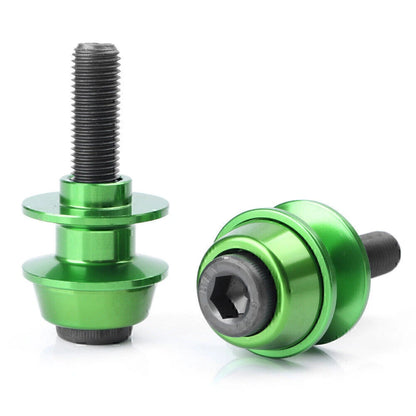 10mm Swingarm Spool Sliders  Green for SUZUKI GSX1300R HAYABUSA (1999-2019)