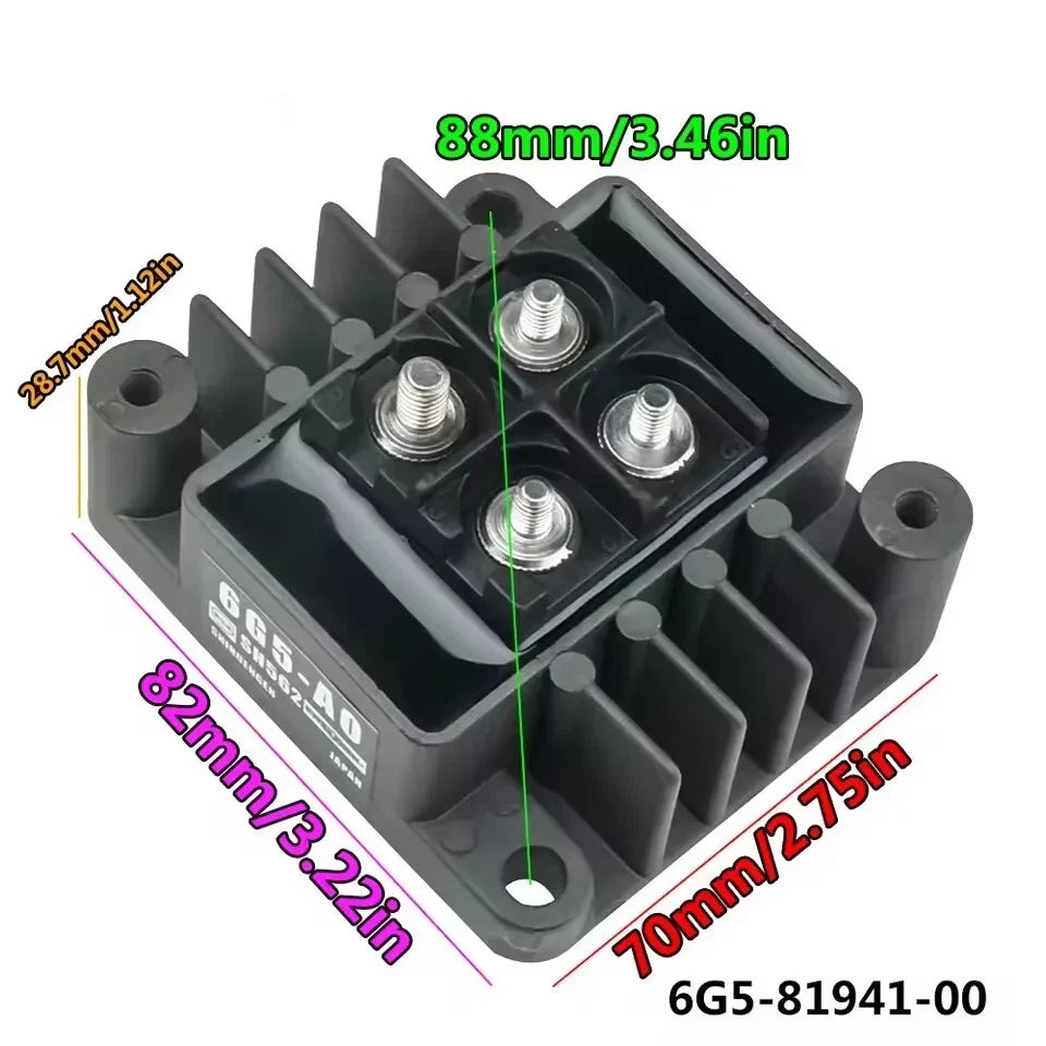 Rectifier Regulator for Yamaha Outboard 75HP-200HP, 225HP Models