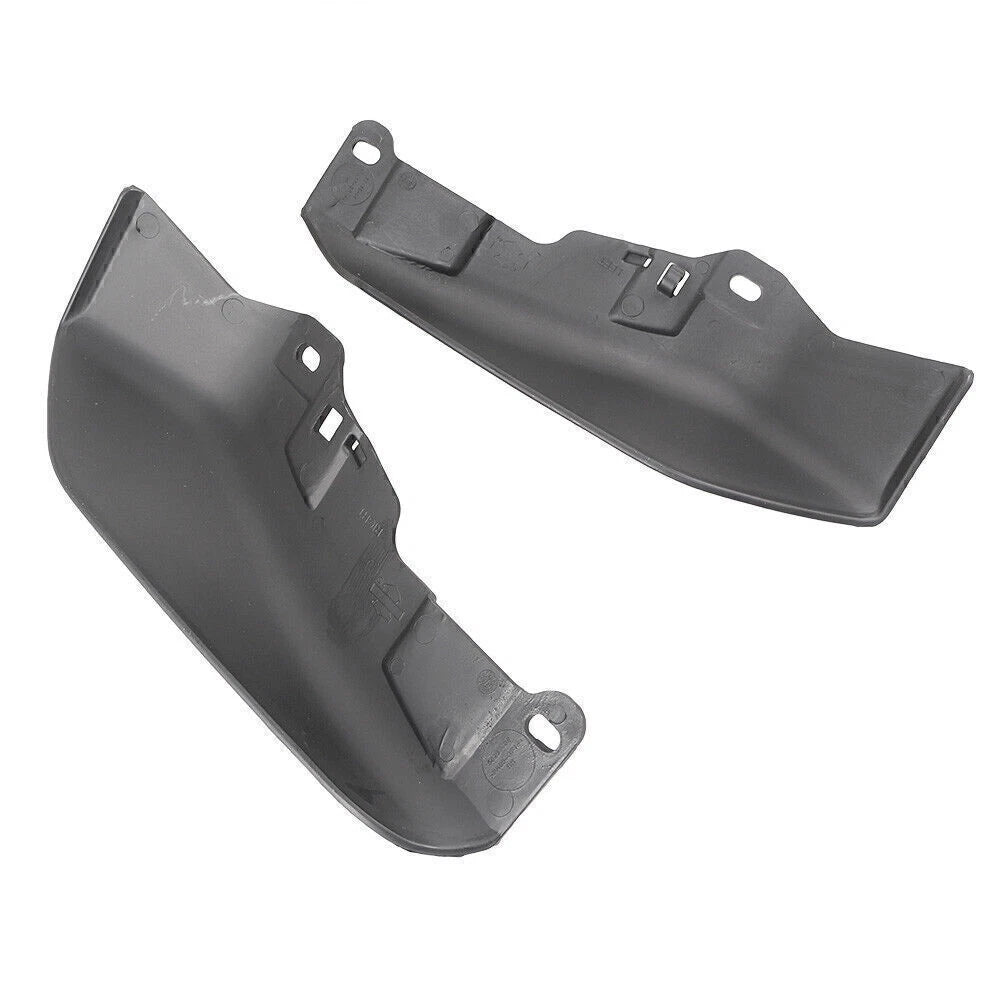 2 x Motorcycle Mid-Frame Air Heat Deflectors for Harley Touring (2009-2016) Black