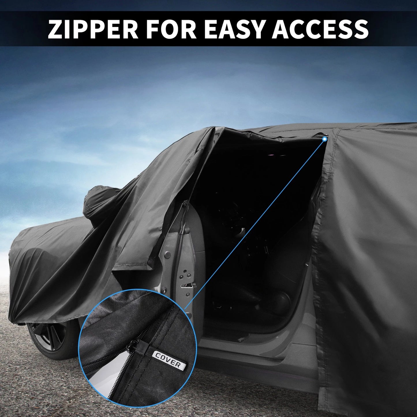 Waterproof Aluminum Film Car Cover for Kia Sportage (2017-2023)