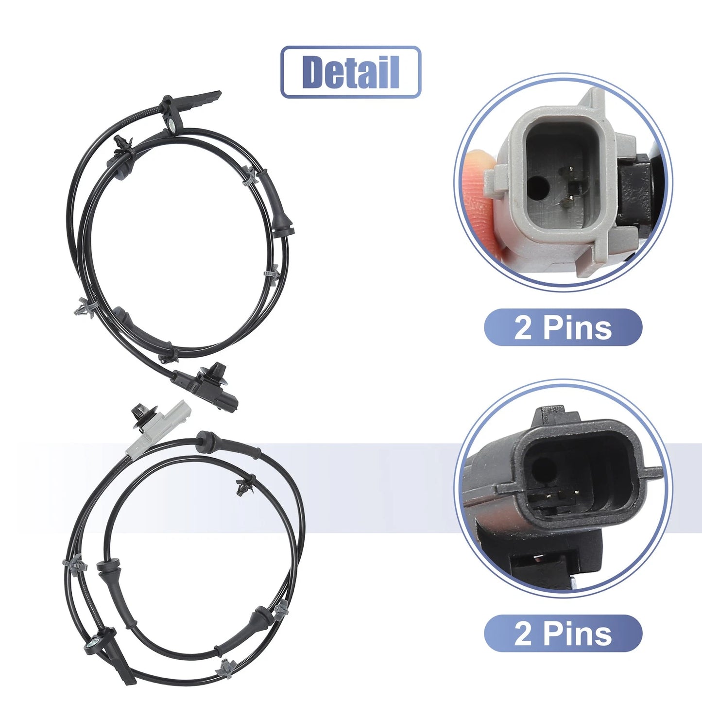 ABS Wheel Speed Sensor for Nissan (No. 47900ZX70A) (2003-2006)