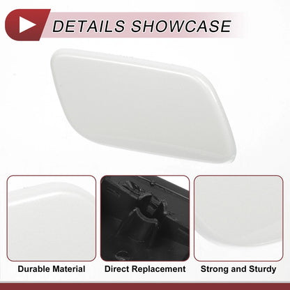 Front Right Washer Nozzle Cover for Subaru Forester 2013-2015 White