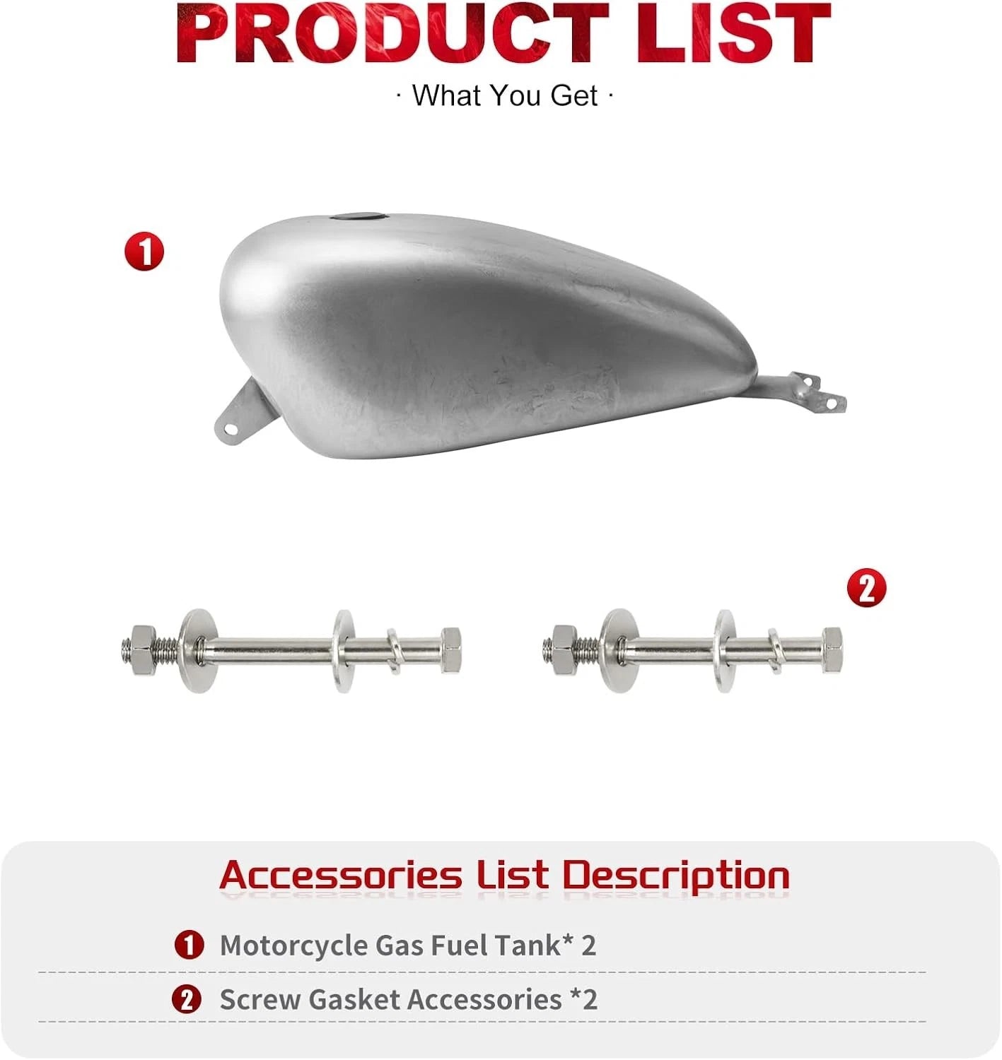 14.4L Retro Gas Fuel Tank for Harley Sportster XL 883 1200 (2007-2017)
