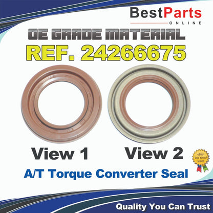 A/T Torque Converter Seal for Chevrolet Cadillac Buick GMC Pontiac