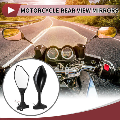Motorcycle Rear View Mirrors  for Suzuki GSX-R600 GSX-R750 (2003-2017) Black