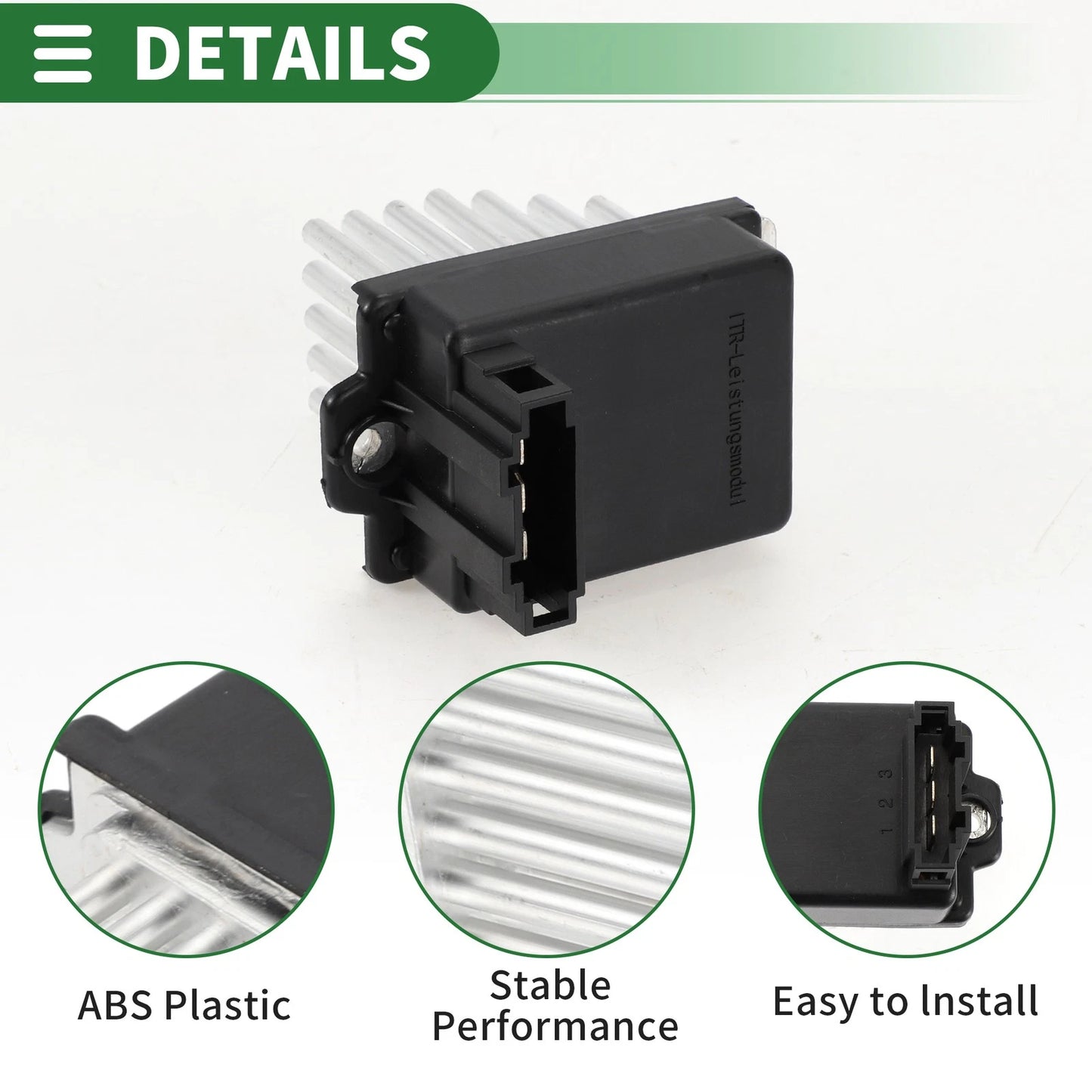 Blower Motor Resistor for Mini Cooper (2002-2006)