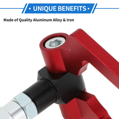 Red Folding Screw-on Tow Hooks for Subaru Impreza
