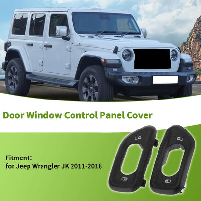 Window Switch Bezel Cover for Jeep Wrangler JK (2007-2018)